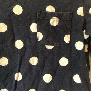 Carter's Shirts & Tops - Carters 2T 3/4 length sleeve Navy Blue Polka Dot Carter's Shirts & Tops - Carters 2T 3/4 length sleeve Navy Blue Polka Dot